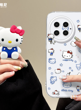 适用一加15手机壳女款1+13保护套硅胶一加12全包ace4防摔11pro透明9r支架KT猫ace6新款1+10pro软壳ace5竞速版