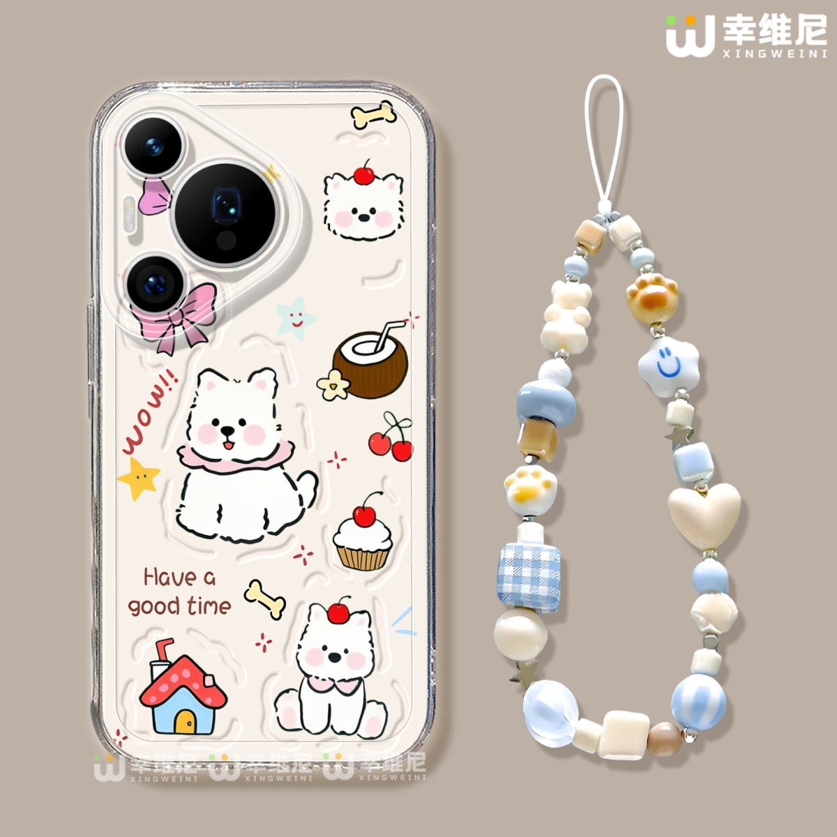 适用华为Pura80pro手机壳女款pura70保护套p40新款ultra硅胶art防摔p50全包p20可爱小狗pro+软p30透明p60pro