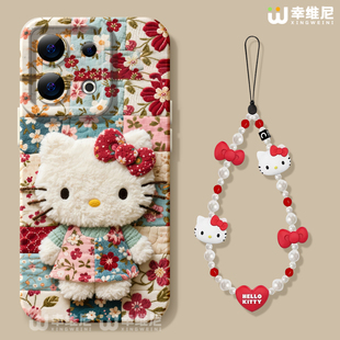 6防摔reno7se卡通oppo软壳5pro裙子kt猫reno10 适用opporeno14手机壳女款 reno13pro保护套12全包11pro硅胶9