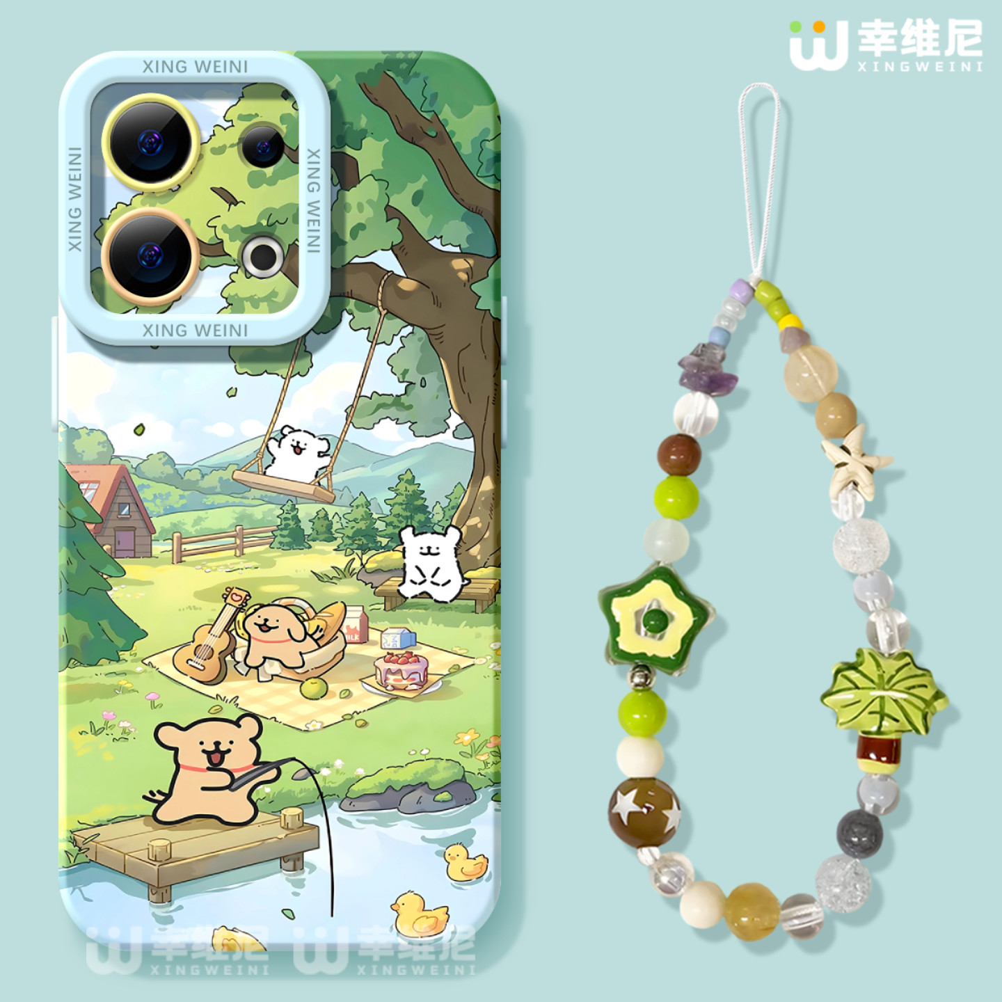 适用opporeno15手机壳女款reno14pro保护套13全包11pro硅胶9/8/6夏天小狗reno7se创意oppo软壳5pro新款reno12