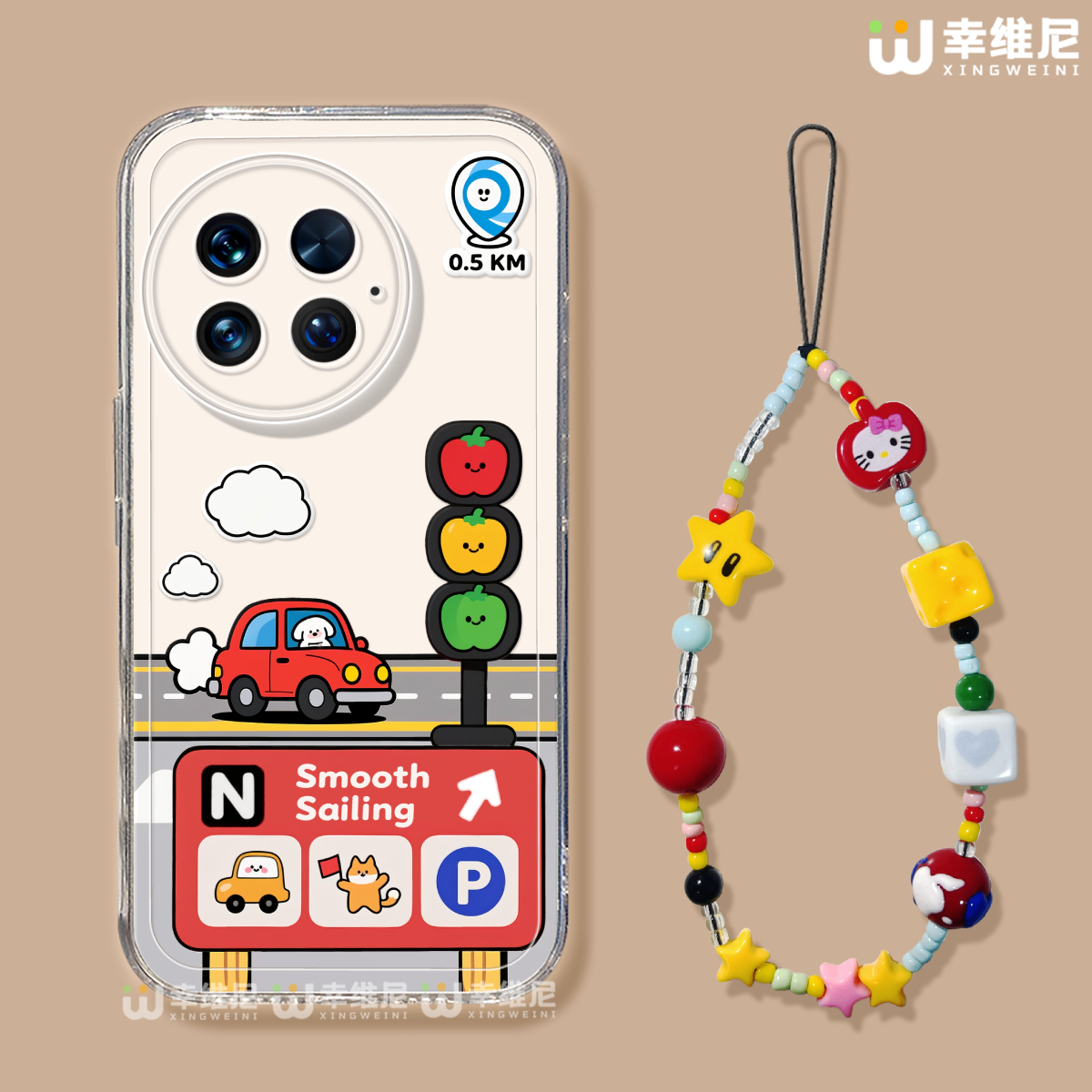 适用一加15手机壳女款1+12保护套硅胶一加13全包ace4防摔11pro透明9r开车小狗ace6新款1+10pro软壳ace5竞速版