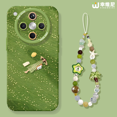 适用oppofindx8s手机壳春天findx8pro保护套硅胶x7ultra全包防摔x6por外x5可爱oppo草原女孩x8pro新款软x7pro