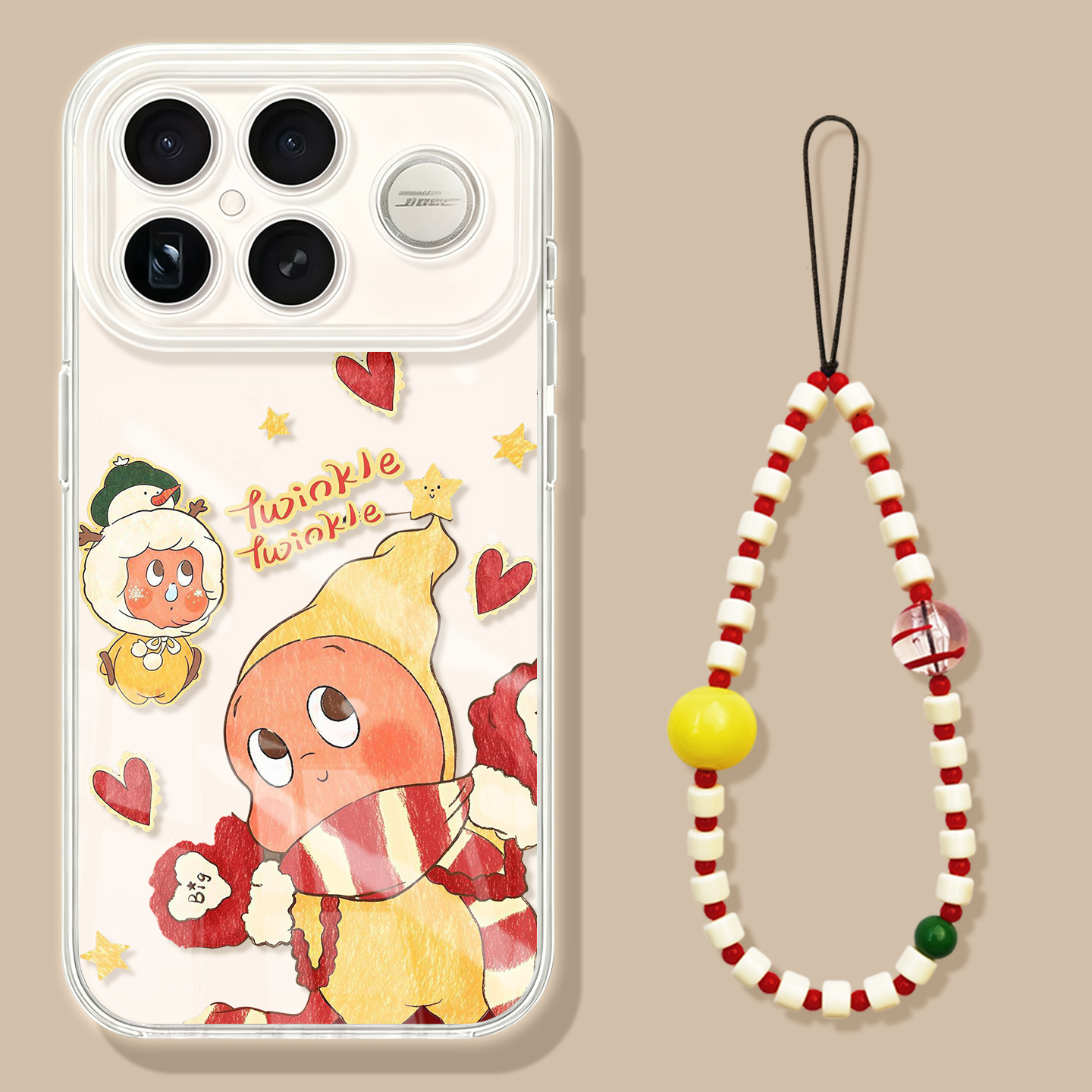 星星人适用红米K90手机壳男款redmi小米K90ProMax保护套k80新款K70防摔k60硅胶k50高级感k40透明k30带挂绳k20