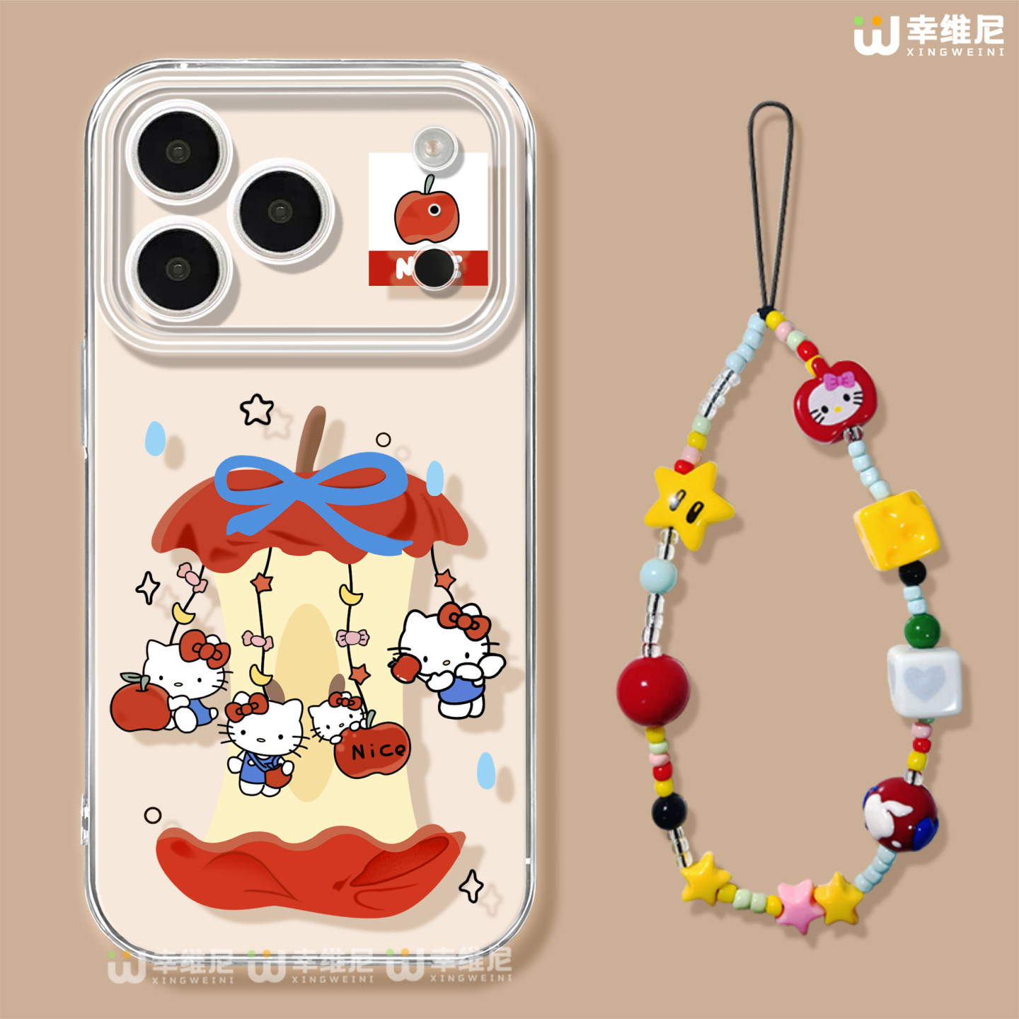 适用苹果17promax手机壳新款iphone16pro苹果kt猫15硅胶透明14可爱13带挂绳12防摔17air全包max高级感17pro套,3C数码配件,手机保护套/壳,淘宝优惠券,粉丝福利购,淘宝优惠卷