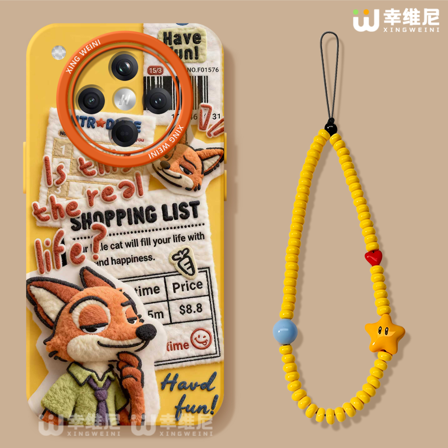 适用oppofindx9手机壳尼克findx8spro保护套硅胶x7ultra全包狐狸x6新款x5防摔oppo疯狂动物城x8ULTRA软k13tur