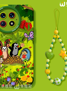 适用一加Ace5手机壳女款1+12保护套硅胶一加15全包13T防摔9pro外壳9rt鼹鼠故事ace6新款1+10pro软壳ace竞速版