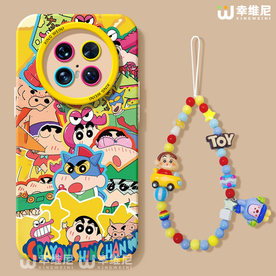 适用华为mate80pro手机壳女款mate60保护套30pro硅胶60pro+全包mate60RS防摔40por软壳meta50e怪兽小新mate70