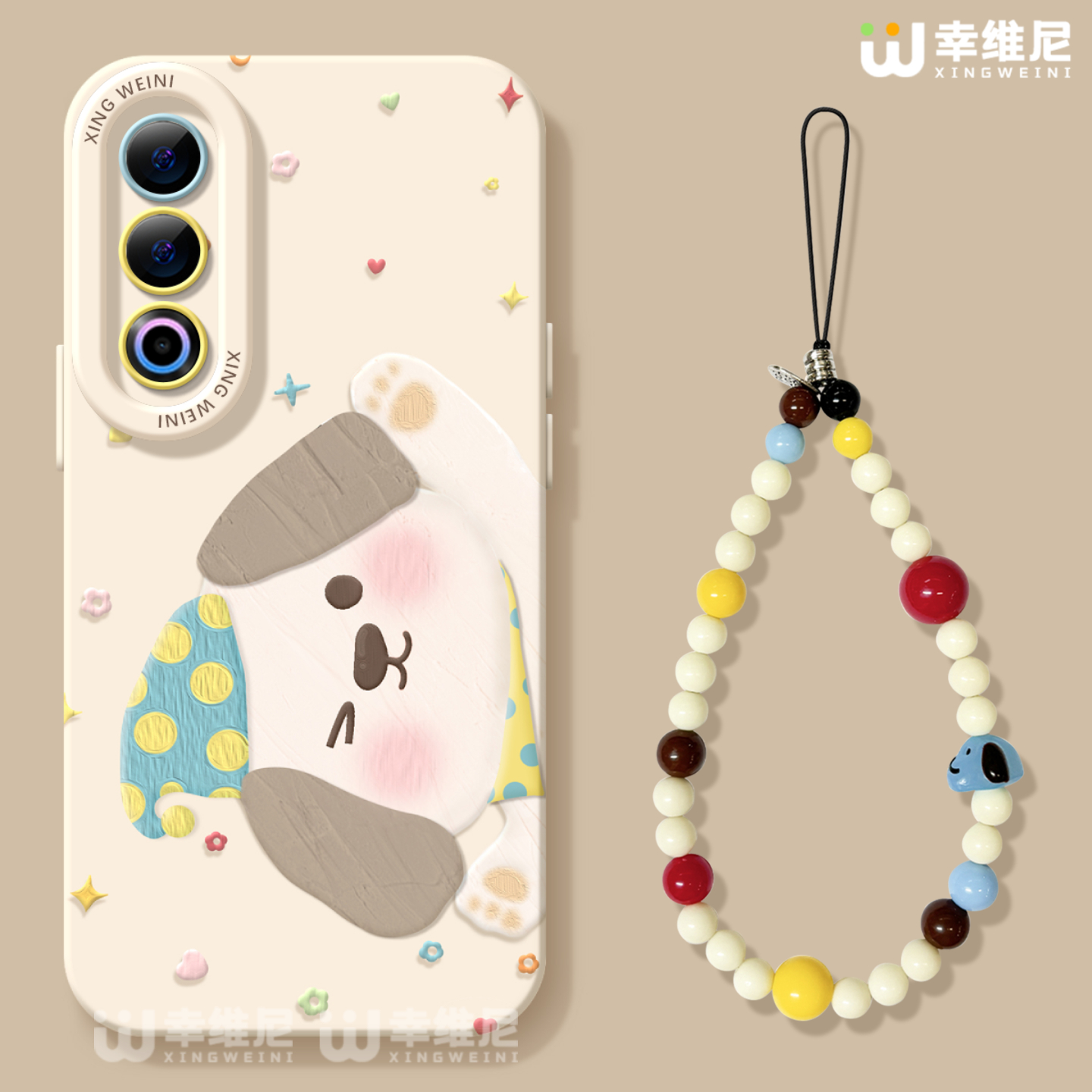 适用魅族21手机壳女款魅族21pro油画小狗软硅胶21Note全包防摔保护套20新款MEIZU网红小众魅族note16Pro外壳