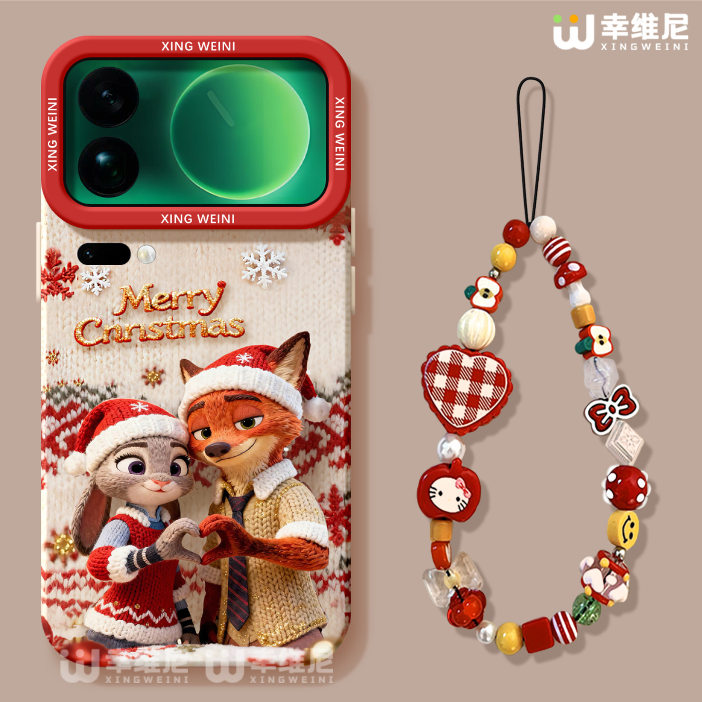 适用小米17promax疯狂动物城手机壳15spro狐狸新款14ultra全包圣诞13pro硅胶11青春10por朱迪12sultra软civi5