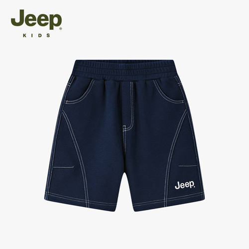 【元气珠珠】Jeepkids 儿童休闲短裤D362NK4670