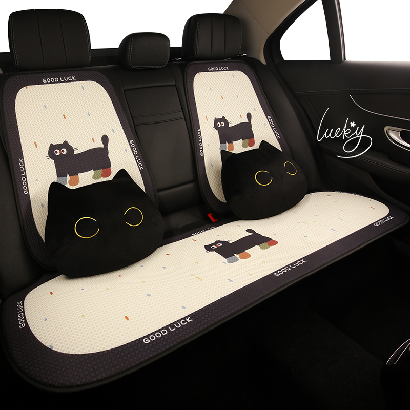 汽车坐垫四季通用女士座可