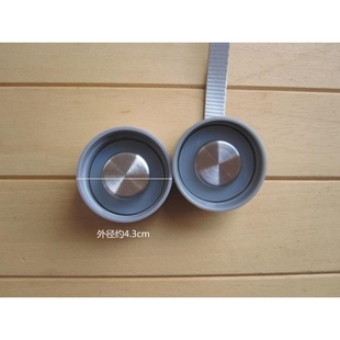 不锈钢水杯密封盖玻璃瓶盖带绳便携式手提杯盖防漏运动保温杯盖