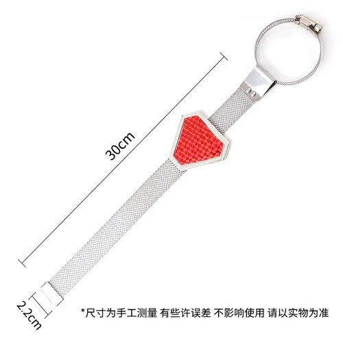 金属带拖地加粗排气管反光绳释放器带绳静电条车辆导电带人体车载