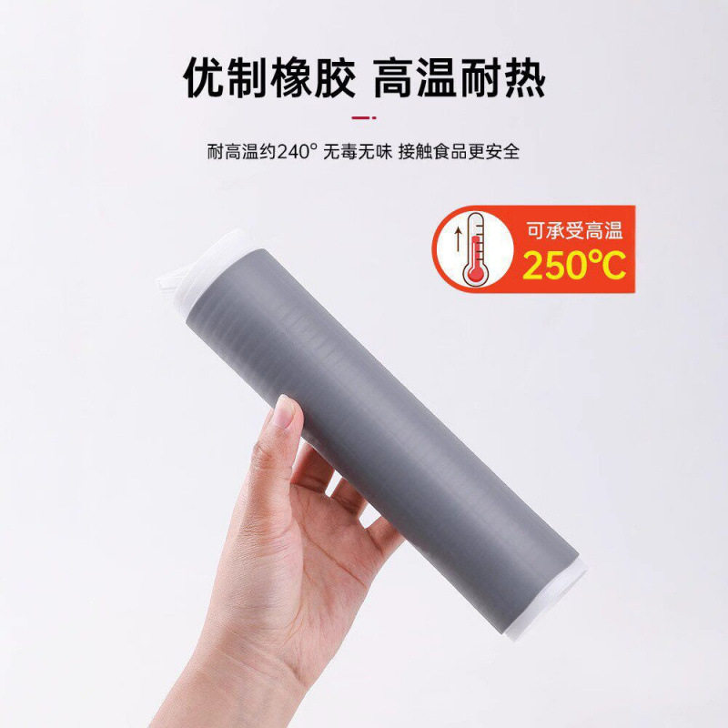 通用刀柄套硅胶伸缩菜刀把套防滑刀套刀柄手把套门把套锅把锅柄图片