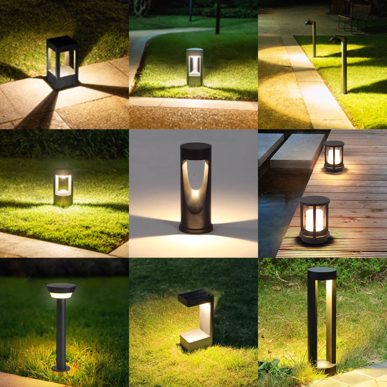 草坪灯户外防水草地灯别墅小区景观灯室外简约led家用花园庭院灯