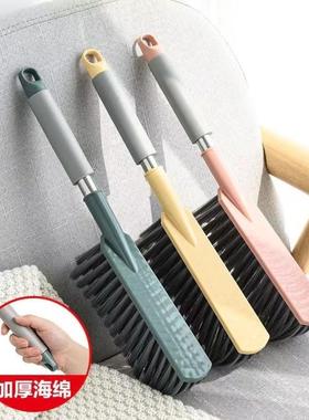 家用实木软毛扫床刷卧室床上长柄除尘清洁刷卧室去灰笤帚清洁刷