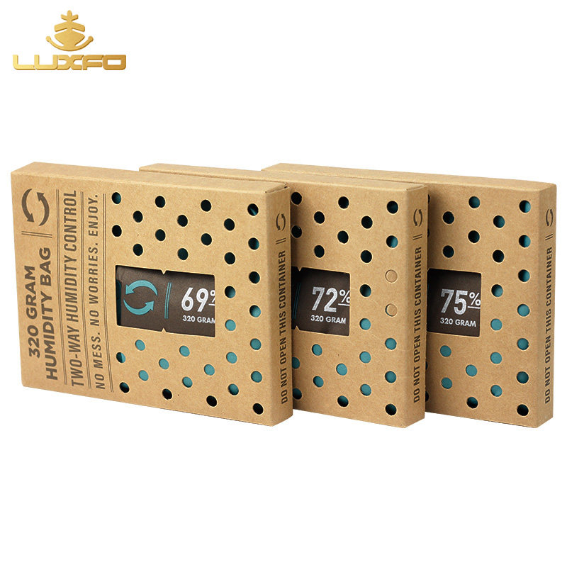 LUXFO雪茄保湿包 雪茄保湿袋320克大包 69%72%75%湿度包加湿片