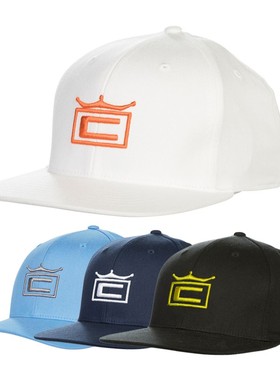 Cobra高尔夫球帽巡回赛白色运动snapback 男士舒适防晒透气21新款