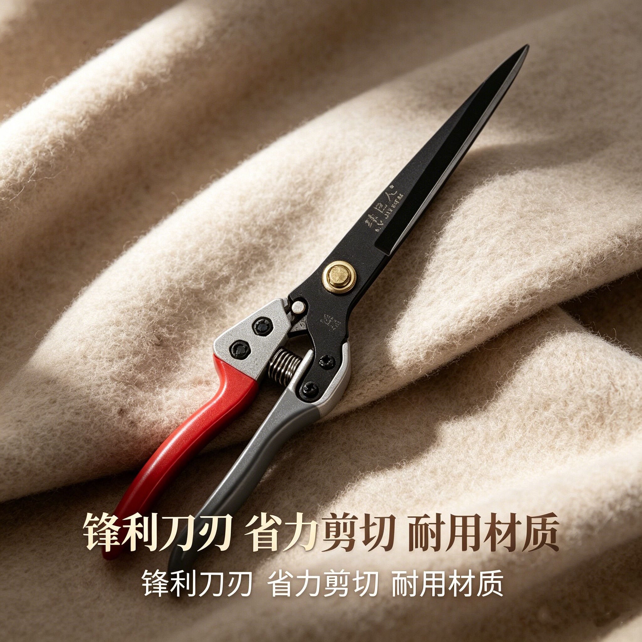 羊毛剪刀专用剪绵羊家用绵羊宠物修毛剪子大号耐用剪刀手动羊毛剪