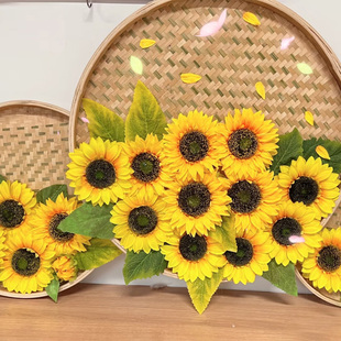 幼儿园环创墙面装饰材料六一儿童节向日葵教室主题布置向阳而生