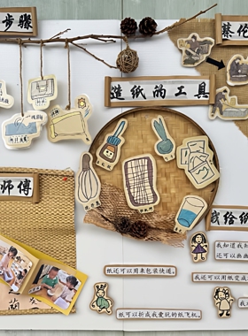 幼儿园环创材料教室布置墙面装饰纸黑板报文化墙主题墙纸趣横生
