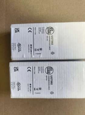 议价：IFM易福门UGT592超声波传感器，意大利正品，未