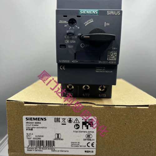 3RV2031-4DB10 塑料外壳式断路器#SIEM