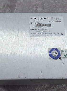{议价}EXCELITAS LC501高压电源，型号1101685-