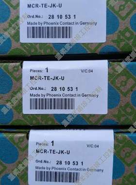 2810531热电偶测量变送器，型号：MCR-TE-