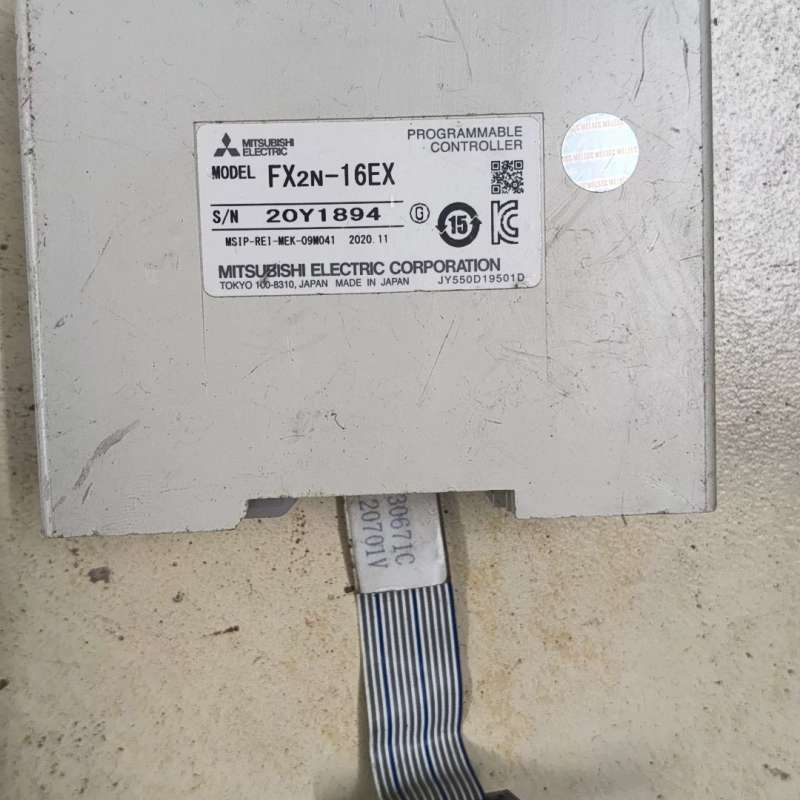 议价：PLC扩展模块FX2N-16EX，人工的，功能正常，