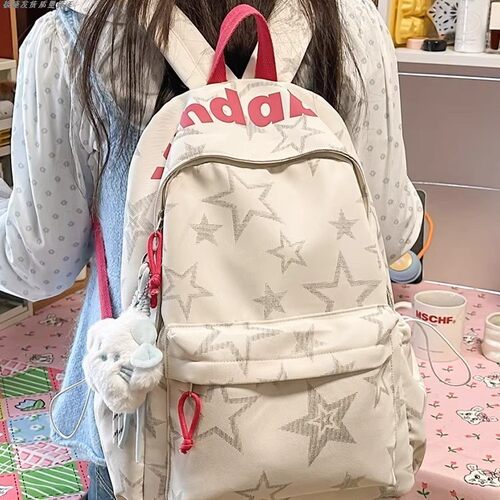 电脑包女生高颜值韩系学生双肩包