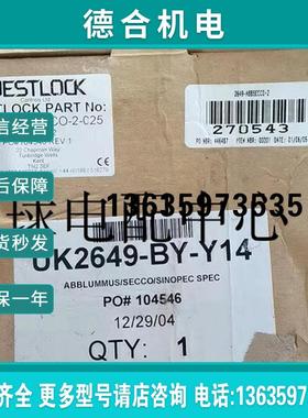全新库存美国西锁限位开关UK2649-BY-Y14 2649-产品SECCO-2-C2报