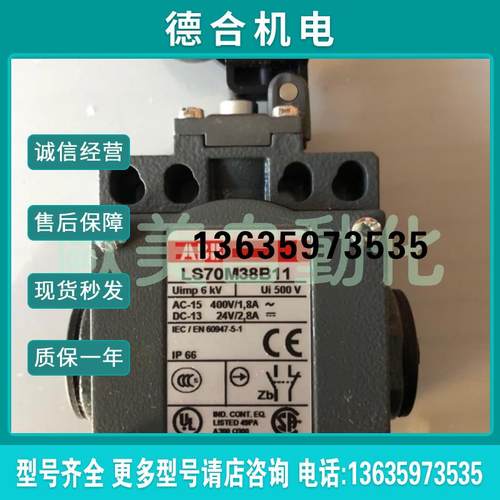 意大利 限位开关LS70M38B11行程开关报价