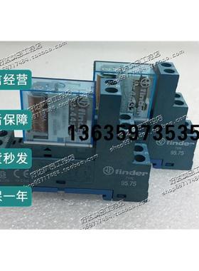 报价原装正品 finder芬德 继电器Type 44.52S 24VDC 配底座95.75