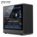 动力火车臻界G3台式 机ATX玻璃侧透网孔360水冷G1游戏G2电脑机箱