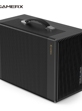 未知玩家P40网孔手提便携式ITX台式机MATX紧凑型游戏MINI电脑机箱