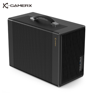 未知玩家P40网孔手提便携式 机MATX紧凑型游戏MINI电脑机箱 ITX台式