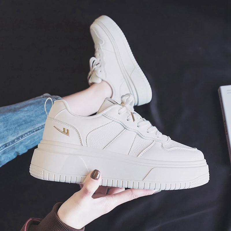 Warrior/回力2025新款厚底板鞋女