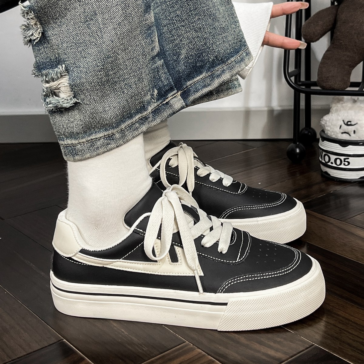 Warrior/回力2025新款厚底板鞋