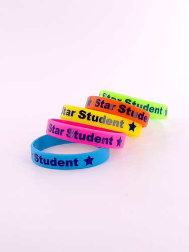 starstudent儿童鼓励硅胶手环