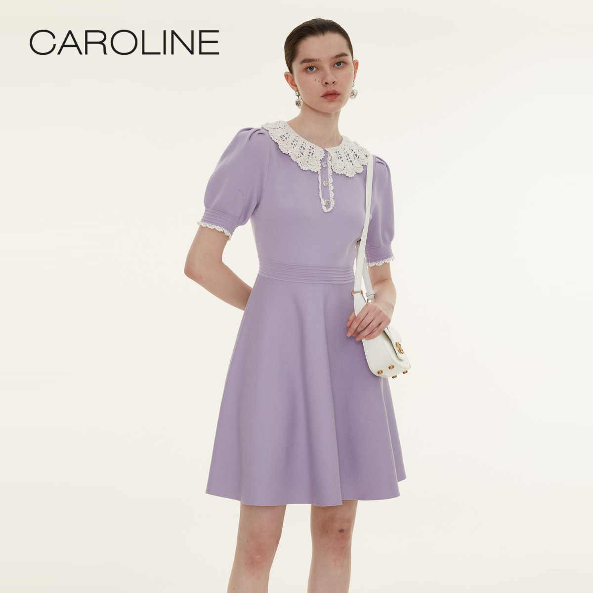 商场同款蕾丝优雅CAROLINE