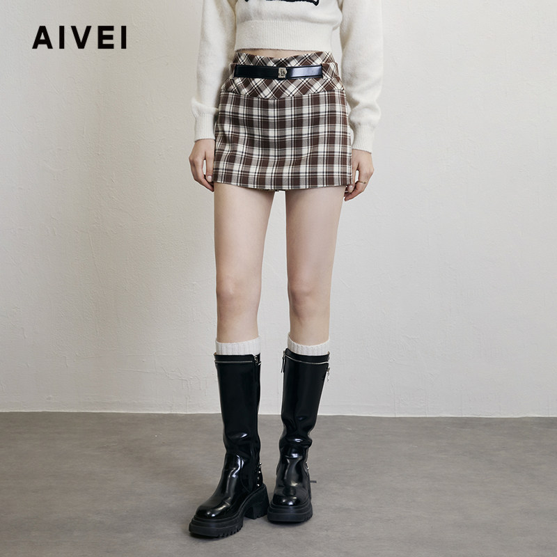 AIVEI欣贺艾女高学院风复古