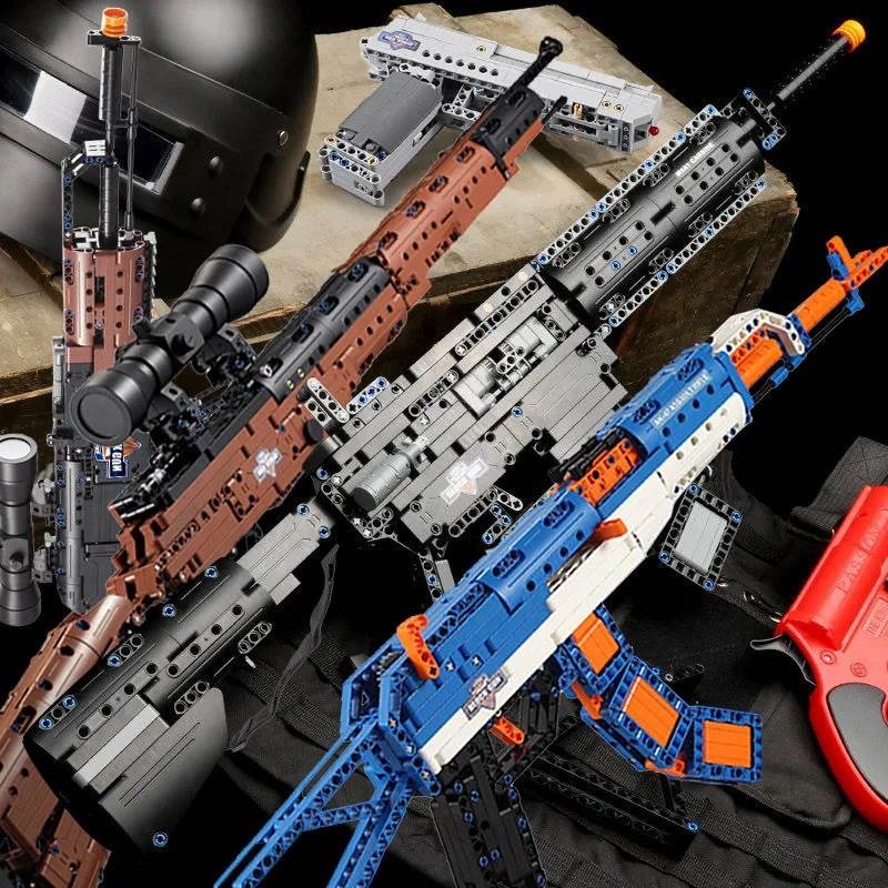 男孩玩具13岁以上黑科技新款武器可射击NTW50mk2抛壳