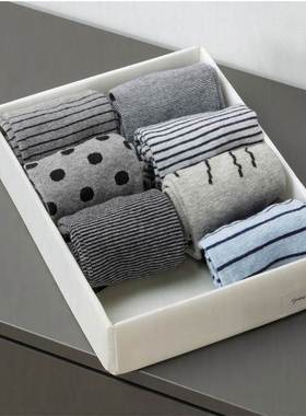 衣柜收纳箱内衣袜子分格收纳盒斯图克STUK布艺抽屉式家居放衣柜盒