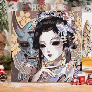 第五人格游戏diy数字油画新款Q小女孩园丁红夫人渔女调香师手工画