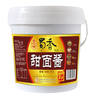 蜀香甜面酱6kg商用桶装手抓饼煎饼果子老北京炸酱面烤鸭蘸酱鸭料