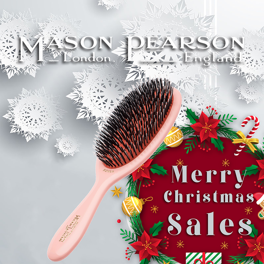 masonpearson猪鬃混合减少脱发