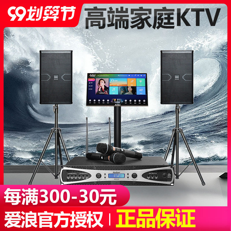 爱浪MK820-12专业演出会议音箱家庭影院套装高端HiFi音质KTV音响