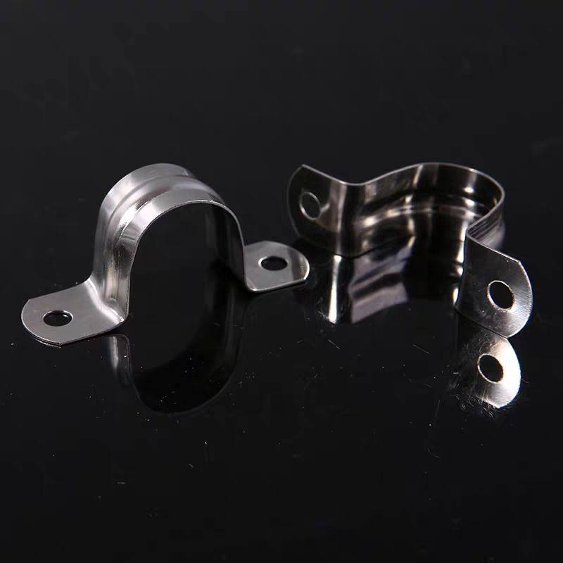 ppr水管镀锌骑马卡电线管16 20 25 32 40 50管卡kbg骑马卡铁皮卡