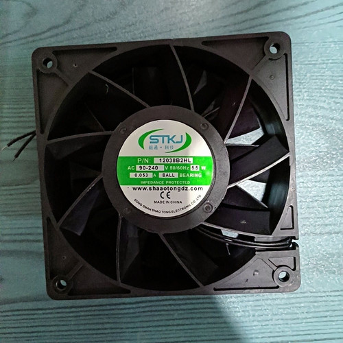 全新韶通科技12038B2HL AC90-240V5.5W双电压12038电焊机烧烤风扇